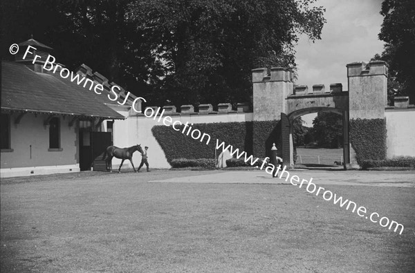 KILLEEN CASTLE   STABLE YARD VERANDA